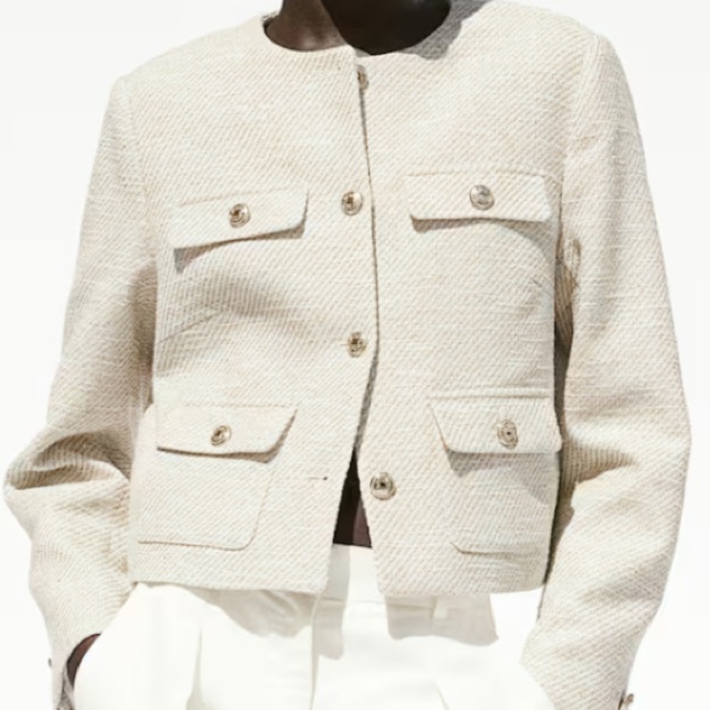 Textured Weave Jacket - Picture 2 of 5